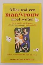 Wim de Jong - Alles wat een man/vrouw moet weten, Ophalen of Verzenden, Zo goed als nieuw, Wim de Jong; Milou van Rossum, Overige onderwerpen