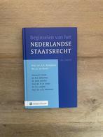 Beginselen van het Nederlandse staatsrecht, Boeken, Ophalen of Verzenden, Wolters Kluwer, Gamma, WO