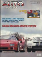 Autoselekt 4 1991 : Mercedes Benz 600 SE - Ferrari F40, Gelezen, Algemeen, Ophalen of Verzenden, Autoselekt