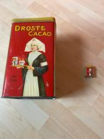 Vintage Droste Cacao Blikken + Miniatuur, Ophalen, Gebruikt, Overige, Droste