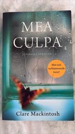 Clare Mackintosh - Mea culpa, Boeken, Ophalen of Verzenden, Zo goed als nieuw, Nederland, Clare Mackintosh