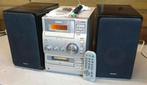 Sony stereo set cmt-cp100 compleet + bluetooth + afstandsbed, Ophalen of Verzenden, Gebruikt, Tuner of Radio, Sony