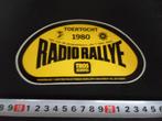 sticker tros hertogrijders toertocht 1980 radio rallye, Ophalen, Zo goed als nieuw