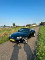 Mazda MX-5 NC 1.8Touring 2007 Zwart elec.hardtop, Leer, Bose, Auto's, Achterwielaandrijving, Zwart, 4 cilinders, Cabriolet