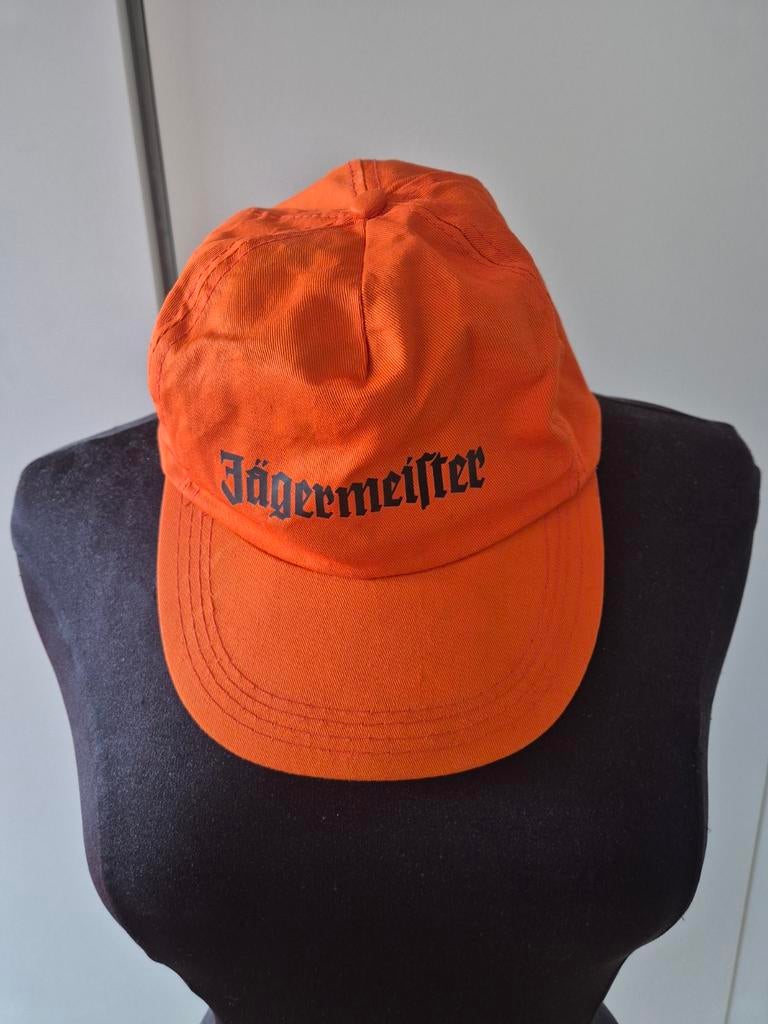 Oranje Jägermeister petje - 100% katoen, Ophalen of Verzenden, Pet