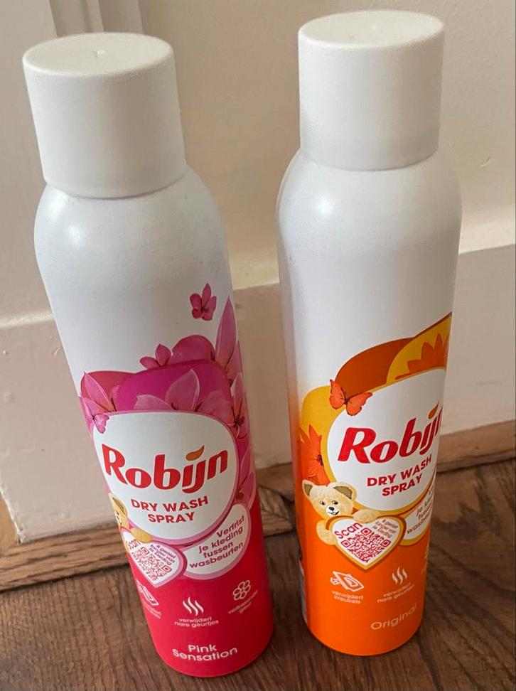 Robijn Dry Wash Spray - Set van 2, Huis en Inrichting, Schoonmaakartikelen, Schoonmaakmiddel, Ophalen of Verzenden