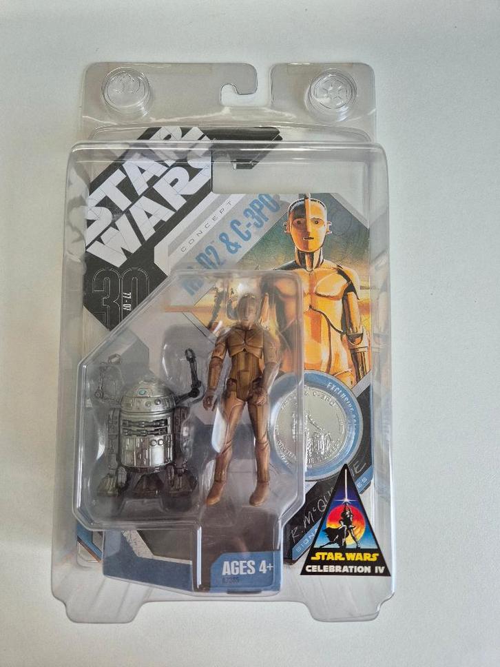 Star Wars TAC C-3PO & R2-D2 McQuarrie Concept Art, Verzamelen, Star Wars, Nieuw, Actiefiguurtje, Ophalen of Verzenden