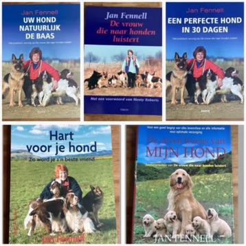 5 x Jan Fennell - opvoeding, gedrag, hart, levens hond beschikbaar voor biedingen