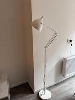 Witte Staande Leeslamp - Modern Design, Huis en Inrichting, Ophalen, Zo goed als nieuw, Metaal, 100 tot 150 cm