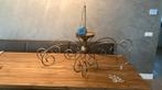 Messing hanglamp met 18 lichtpunten, Huis en Inrichting, Lampen | Hanglampen, Ophalen, Overige materialen, Gebruikt, 50 tot 75 cm