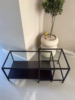 Salon tafel, Ophalen, 50 tot 100 cm, Zo goed als nieuw, Glas