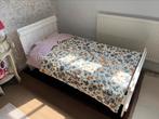 Kinderbed 75x150 incl. uitvalbeveiliging en matras, Ophalen, 70 tot 85 cm, 140 tot 160 cm, Zo goed als nieuw