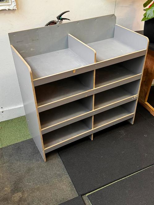 Houten stellingkast / businrichting – 95x80x40 cm, Auto diversen, Aanhangwagen-onderdelen, Zo goed als nieuw, Ophalen