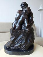 Groot Bronzen Beeld De Kus Le Baiser Auguste Rodin, Ophalen of Verzenden
