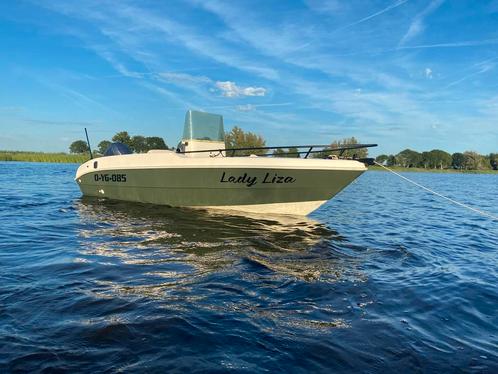 Te koop Brezza 17 consoleboot, Watersport en Boten, Vis- en Consoleboten, Zo goed als nieuw, 50 tot 70 pk, 6 meter of meer, Benzine