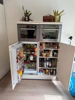 Kast, twee bauknecht ovens (combi en stoom) en koelkast, Ophalen, Gebruikt