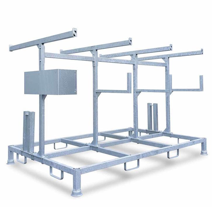 Steigerbok 250 Deluxe Euroscaffold  24hr Levering, Doe-het-zelf en Verbouw, Steigers, Nieuw, Overige typen, 5 meter of hoger, Ophalen of Verzenden