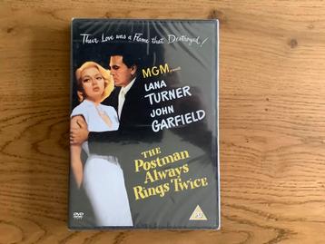 4).The Postman Always Rings Twice, Lana Turner /dvd in seal. beschikbaar voor biedingen
