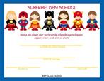 GEZOCHT: spullen superhelden thema feest, Kinderen en Baby's, Speelgoed | Actiefiguren, Ophalen of Verzenden, Zo goed als nieuw