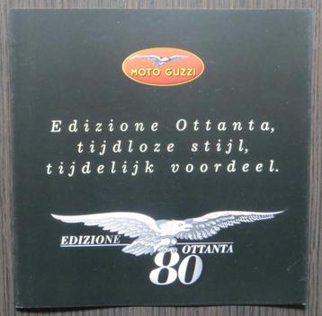 Folder Moto Guzzi Edizione Ottanta / Jackal-California 2001 beschikbaar voor biedingen