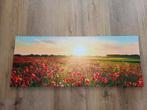 Mooi groot canvas schilderij 100x40 cm met verlichting, Ophalen of Verzenden