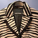 Gerry Weber blazer zandbeige/zwart gestreept mt 42 nr 44300, Gerry weber, ., Zwart, Maat 42/44 (L)