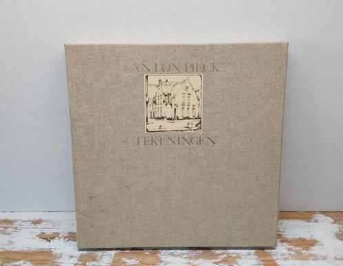 Linnen cassette met tekeningen van Anton Pieck 1991, Antiek en Kunst, Kunst | Tekeningen en Foto's, Ophalen of Verzenden
