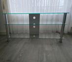 TV meubel  glas.      Gratis, Huis en Inrichting, Ophalen of Verzenden, 25 tot 50 cm, Glas, Minder dan 100 cm