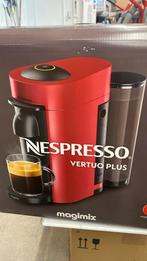 Magimix Vertuo Nespresso koffiezetter nieuw in rood of zwrt, Ophalen of Verzenden, Zo goed als nieuw