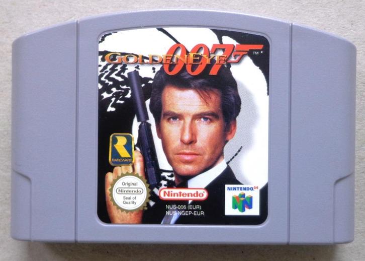 James Bond Golden Eye voor de Nintendo 64, Spelcomputers en Games, Games | Nintendo 64, Gebruikt, Ophalen of Verzenden