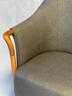Giorgetti Progetti 63220 fauteuil design armstoel vintage, Huis en Inrichting, Stoelen, Hout, Gebruikt, Ophalen of Verzenden, Giorgetti