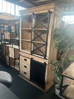 Buffetkast mangohout industriël (outlet), Huis en Inrichting, Ophalen, Zo goed als nieuw