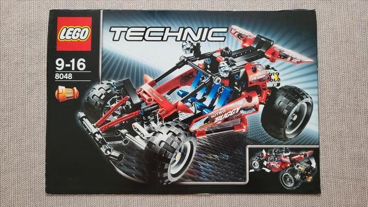 Lego 8048 Technic - Buggy, Kinderen en Baby's, Speelgoed | Duplo en Lego, Zo goed als nieuw, Lego, Complete set, Ophalen of Verzenden