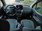 Chevrolet Matiz 1.0 2005 Blauw, Auto's, Voorwielaandrijving, 600 kg, Origineel Nederlands, Handgeschakeld