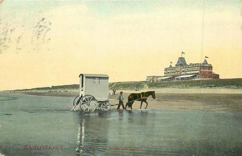 (381-077-005) Zandvoort Strandvermaken, Verzamelen, Ansichtkaarten | Nederland, Noord-Holland, Verzenden