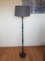 Vloerlamp blauw/grijs, Ophalen, Zo goed als nieuw, Hout, 150 tot 200 cm