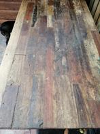 Robuuste eettafel, Huis en Inrichting, Tafels | Eettafels, 200 cm of meer, Ophalen of Verzenden, Zo goed als nieuw, Vijf personen of meer