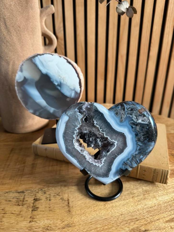 Bijzondere agaat set, Verzamelen, Mineralen en Fossielen, Mineraal, Ophalen of Verzenden