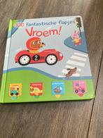100 Fantastische Flapjes - Vroem!, Ophalen of Verzenden, Gelezen, Uitklap-, Voel- of Ontdekboek, 1 tot 2 jaar