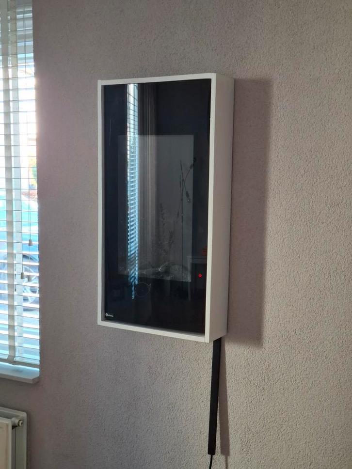 Moderne Elektrische Wandhaard 80x40, Huis en Inrichting, Kachels, Nieuw, Overige soorten, Elektrisch, Ophalen