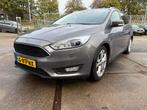 Ford Focus 1.0 Ecoboost 125pk 2016, Auto's, 65 €/maand, Zwart, Handgeschakeld, 1216 kg