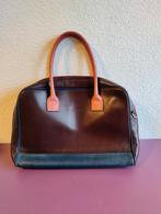 Leren tas van Hester van Eeghen, model Woody, Sieraden, Tassen en Uiterlijk, Ophalen of Verzenden, Gebruikt, Blauw, Handtas