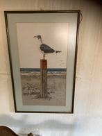 Geborduurde schilderijen, Ophalen