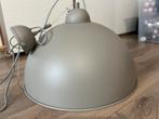 Taupe hanglamp voor boven eettafel, Huis en Inrichting, Lampen | Hanglampen, Ophalen, Gebruikt, Metaal, Minder dan 50 cm