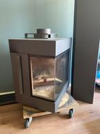 Harrie leenders trias mk2 hanghaard deur links houtkachel, Ophalen, Gebruikt, Houtkachel, Hangend