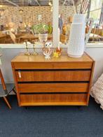 Vintage schoenenkast jaren 70 met extra lades, Ophalen, Gebruikt, ., Vintage