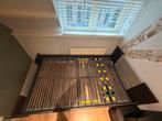 Twijfelaar bed 120x210 met lattenbodem en matras, Ophalen, Gebruikt, Overige kleuren, 210 cm