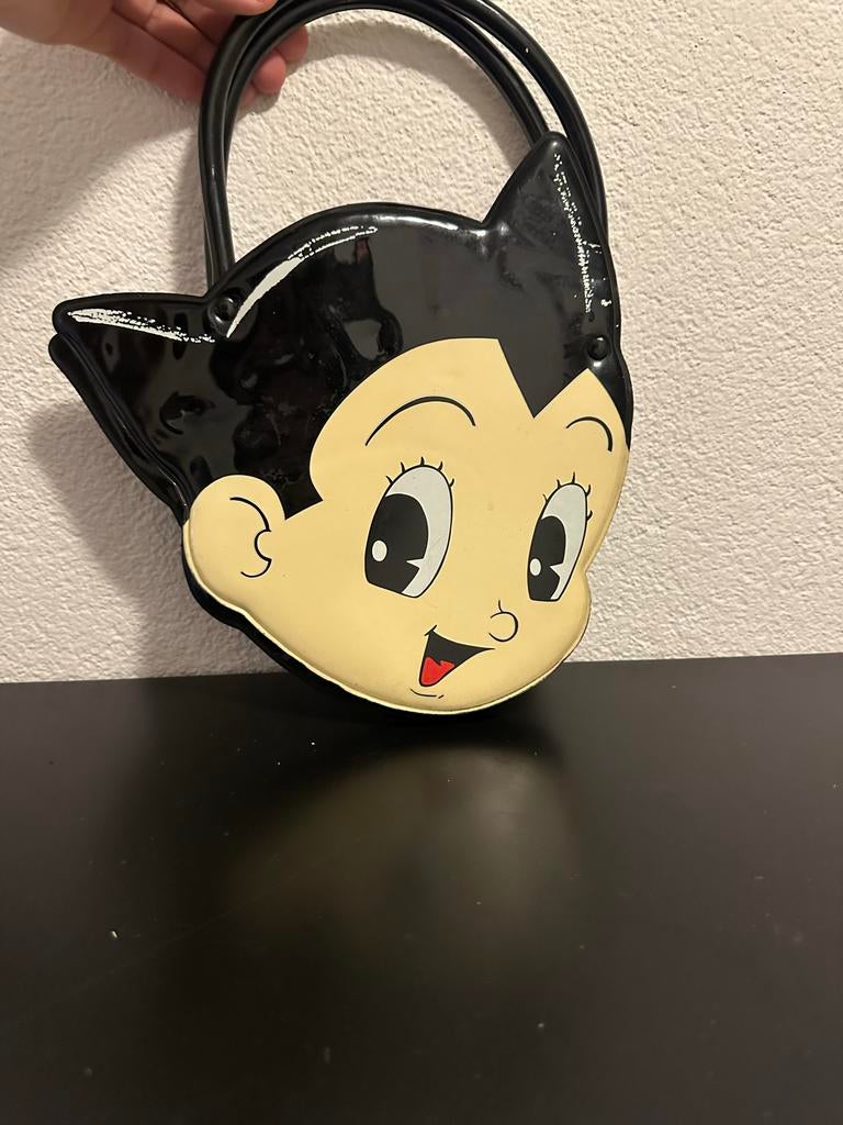Vintage Astro Boy Tasje, Verzenden, Gebruikt, Zwart, Handtas