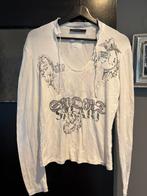 Marccain shirt maat 36, Kleding | Dames, Wit, Ophalen of Verzenden, Zo goed als nieuw, Lange mouw