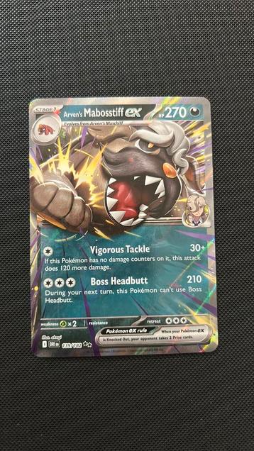 Arven’s Mabosstiff EX #139/182 beschikbaar voor biedingen